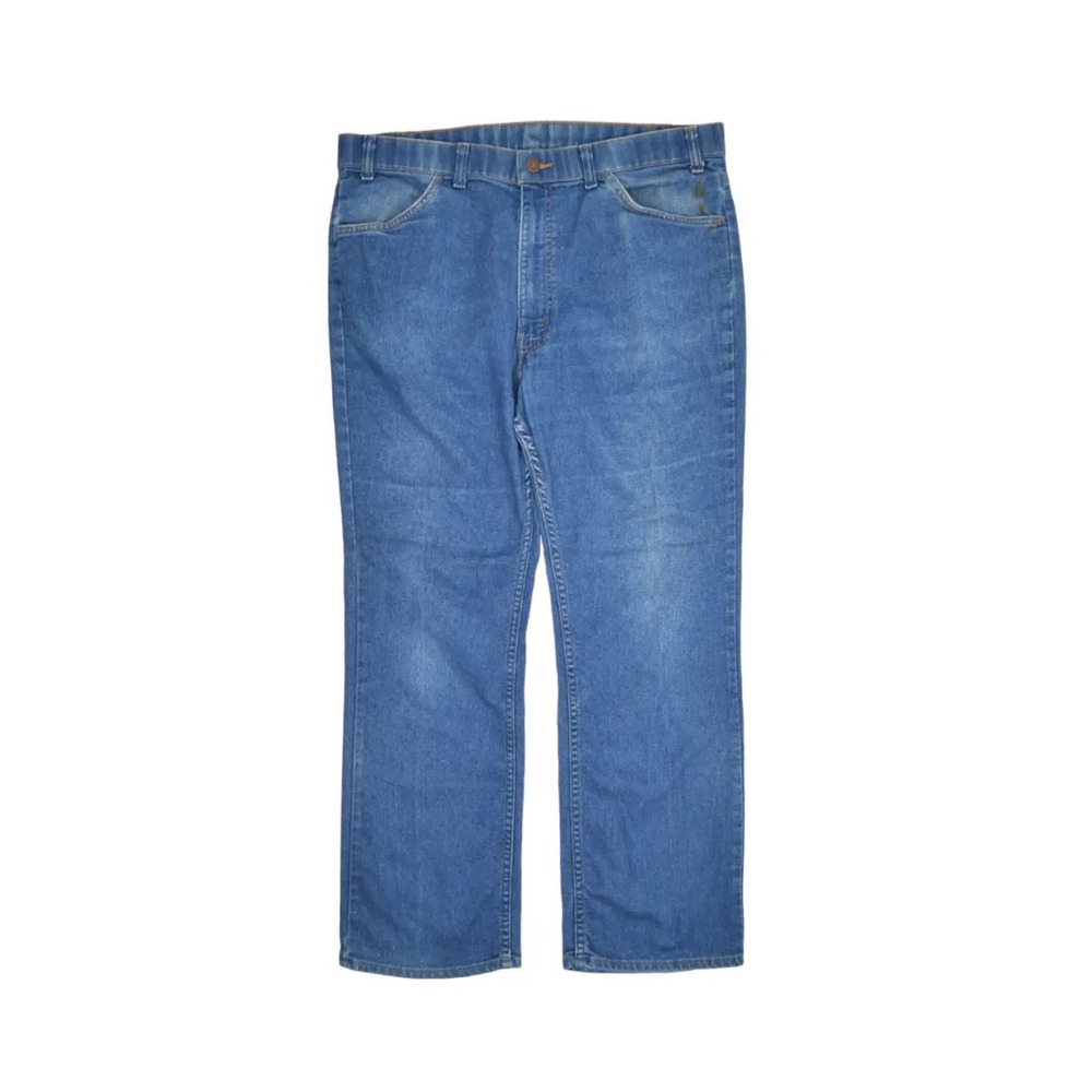 Vintage Levis 549 Mens 38x30 Dark Wash Denim Jeans Skosh Made USA Blue